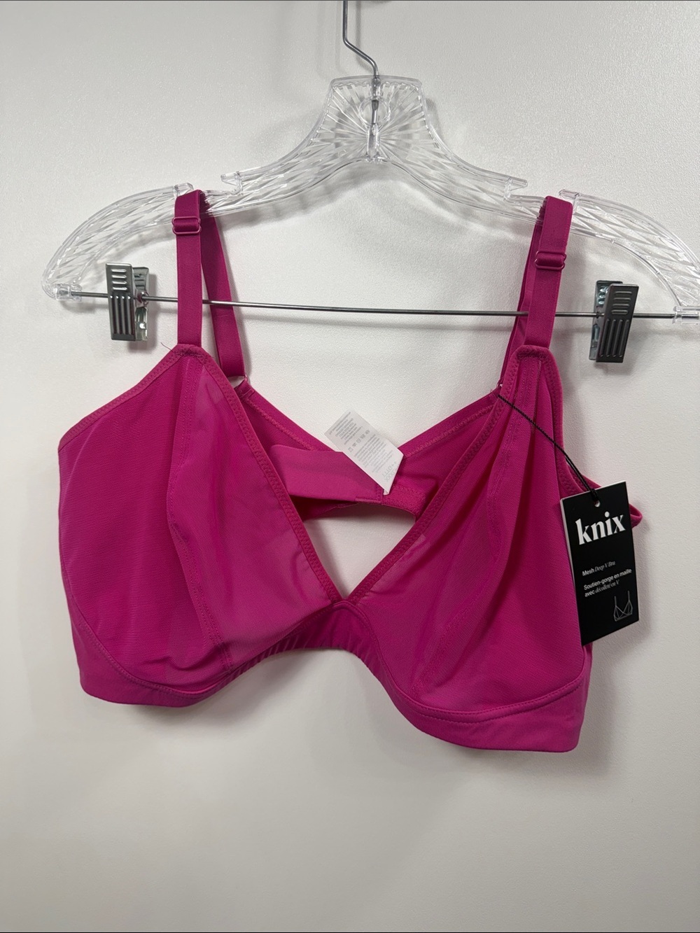 Knix Mesh deep bra size XXXL ++.NWT.Purple